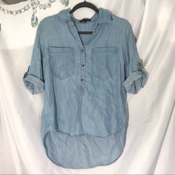 Denim Button Down 🦋 - Picture 2 of 2